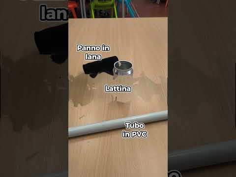 Le magie dell'elettrostatica con una lattina #stem #fisica #elettrostatica #teamdocenti
