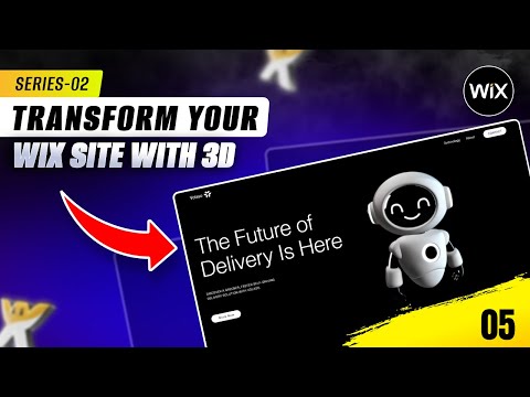 How to Make an Interactive 3D Hero in Wix Studio | Spline + Wix Tutorial