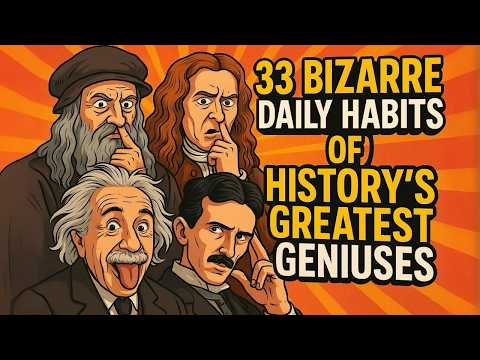 33 Bizarre Daily Habits of History's Greatest Geniuses