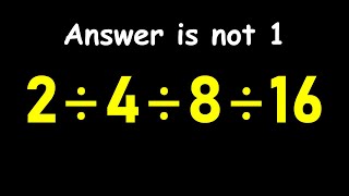 This Equation Stumps Everyone! Can You Solve It?
