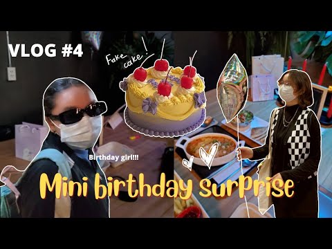 A little surprise for Hilal on her birthday:) - VLOG#4