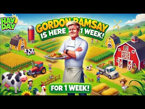 Hay Day 100 elmas Çekilişi 😮🥳 ve Gordon Ramsay'ın ödülleri 🥳