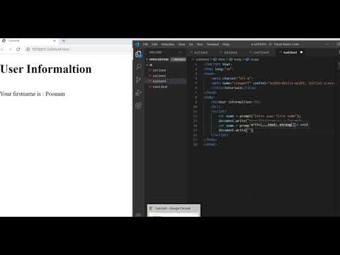 4. prompt in JavaScript | JavaScript Tutorial for beginners in hindi.