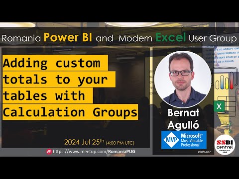 Adding custom totals to your tables with Calculation Groups | Bernat Agulló