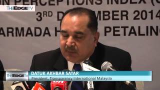 Malaysia's ranking on Transparency International's graft index improves slightly