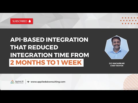API-based Integration that reduced integration time from 2 months to 1 week
