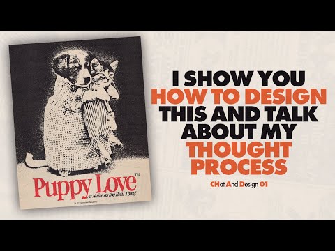 design this poster with me! | chat and design #1
