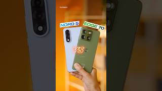 Moto Edge 70 vs OnePlus Nord 5 😱 Mid-Range King Battle! #Shorts
