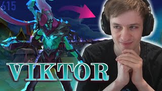 NEW VIKTOR RUNE SETUP 🔥 RAGEBAITING MY JUNGLER - ONESHOTTING ENEMY MID
