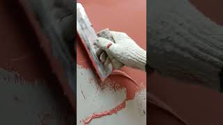 Wall acrylic putty super y#scrapeputty #scrapewhite #painting #paint #putty #ytshort  #shortsvideo