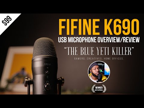 FIFINE K690 Sound Test Review - Best USB Microphone Under 100