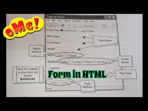 FORMS IN HTML|| Basics of HTML || HTML for beginners|| tags in HTML || structure of HTML.