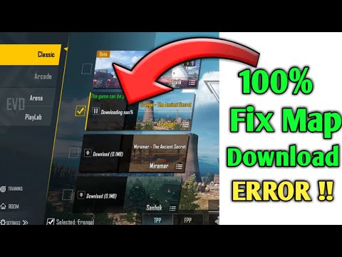 100% Fix PUBG Mobile Map Download Error |  Account has been logged in with a newer version Game