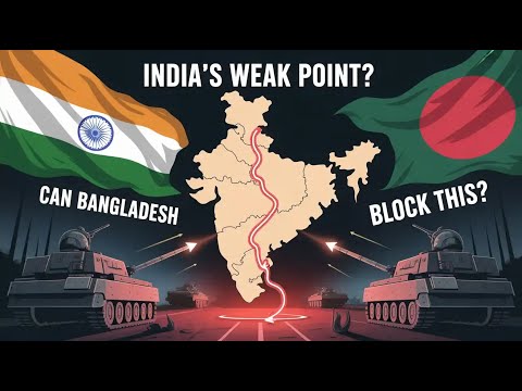 India’s Chicken Neck vs Bangladesh’s chicken necks: Who’s Really Vulnerable?