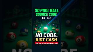 3D Pool Ball Game Source Code | Multiplayer-Ready Unity Project  #3dgamedevelopment  #mobilegamedev