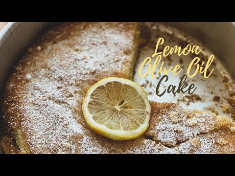HOW TO MAKE LEMON OLIVE OIL CAKE | Gluten Free!