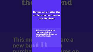 What is an Ex-Dividend Date? (Explained in 60 Secs)  #pragmaticfinance