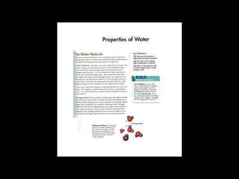 1 2   Properties of Water