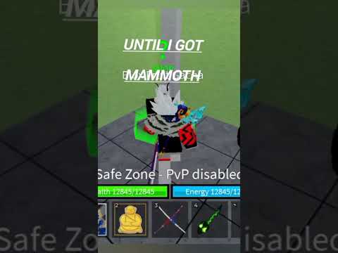 Rolling fruits until i got Mammoth fruit#bloxfruit
