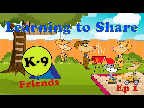 Sharing is caring | Bible stories for kids | K9 Friends Episode 1 Redux
