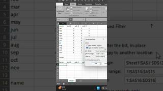 Excel Macro + Advanced Filter = Dynamic Filter in 10 Seconds!