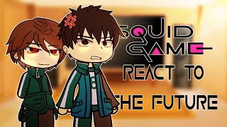 SQUID GAME REACT TO THE FUTURE!! | X2 SPEED || (first reaction so kinda bad)