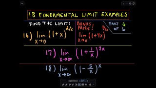 ❖ Lots of Limit Examples, Part 6 ❖