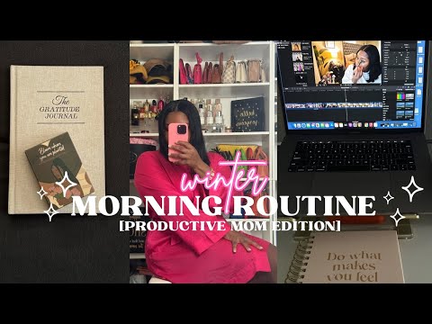 How I Stay Productive During Winter | 6am Winter Morning Routine