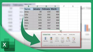 How to Use the Quick Analysis Tool in Excel | Microsoft Excel Tutorial (2025)