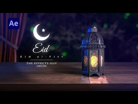 HAPPY Eid al-Fitr  | FREE AFTER EFFECTS TEMPLATE  | THE EFFECTS GUY