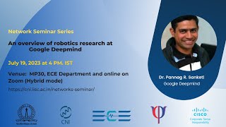 An overview of robotics research at Google Deepmind. | Dr. Pannag R Sanketi