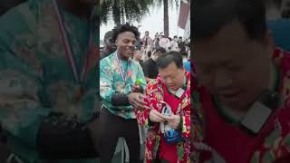 Speed meets unc the Fourth time in china#speed#funny #speedwantthemeat#speedgang #speedbodyguard