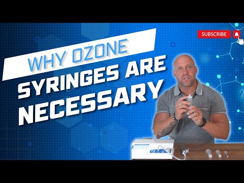 Why Ozone Syringes are Necessary (Black Rubber is BAD)