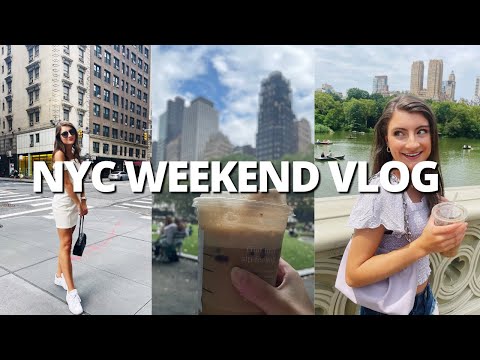 spend a weekend in NYC with me | travel vlog 2021