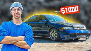 $1000 AUDI A4 — WILL IT START After 10 Years?