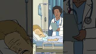 “What’s your pain level?” “Sixty-nine…” | #shorts #beavisandbutthead #mikejudge