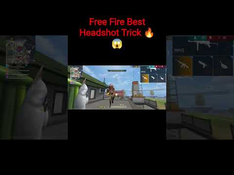 Free Fire Best Headshot Trick 🔥#freefire, #shorts, #headshot, #gaming, #Vishal_gaming0673#viralvideo