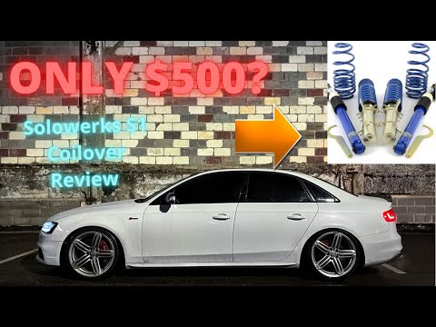 The BUDGET Coilovers That You NEED TO BUY! | Solowerks S1 Review!