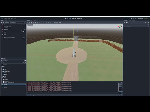Getting a character and animations💚 #Godot ❤️ Decided to make 1st game in Godot