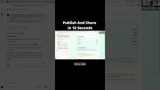 Publish And Share In 10 Seconds