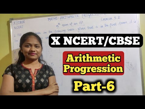 Class X Mathematics | Arithmetic Progression | NCERT/CBSE | Part-6