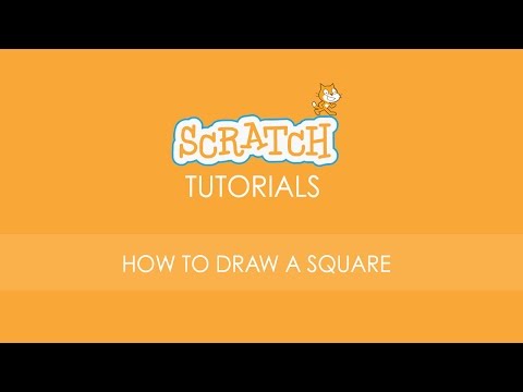 Scratch programming tutorial - How to draw a square in scratch