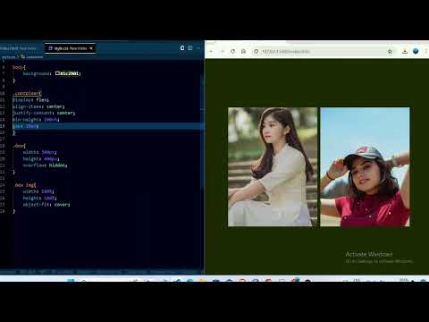 Image Zoom Effect using HTML CSS. using one line of code