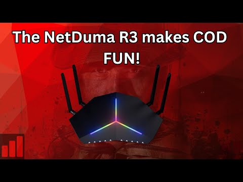 MW3 NetDuma R3 Gameplay from an OLD DUDE 😁