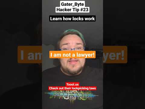 2023 Hacker Tip #23 Learn How A Lock Works