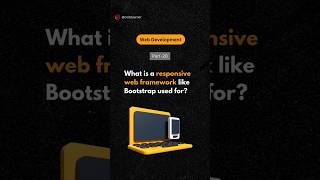 What is a responsive web framework like Bootstrap used for🤔👩‍💻 | #shorts #bootstrap #tech #coding