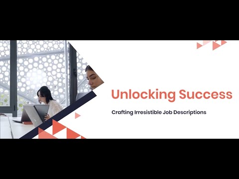Crafting Success: Unwrapping the Secrets of Job Descriptions