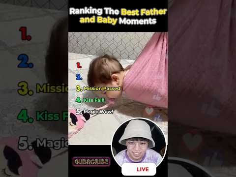 👨‍🍼 Ranking the Best Father and Baby Moments Ever! #baby #shorts