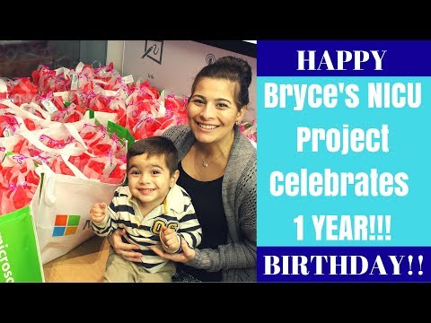 Bryce's NICU Project Celebrates 1 Year as a Non-Profit