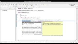 Spring Tutorial 05   ApplicationContext and Property Initialization